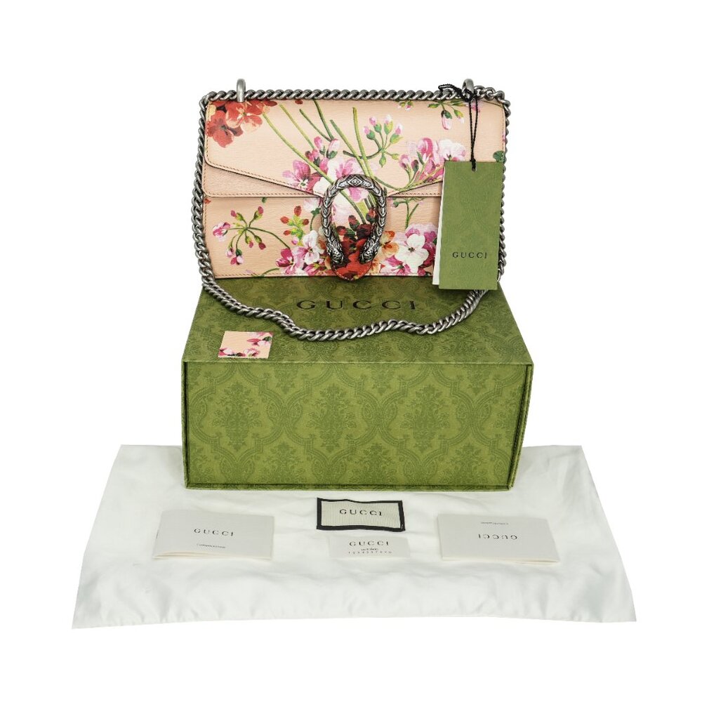 Gucci 400249 Medium Dionysus Blooms Leather Shoulder Bag - Picture 5 of 9
